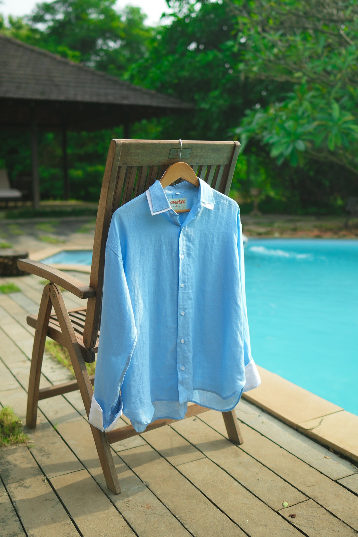 Blue Linen Shirt
