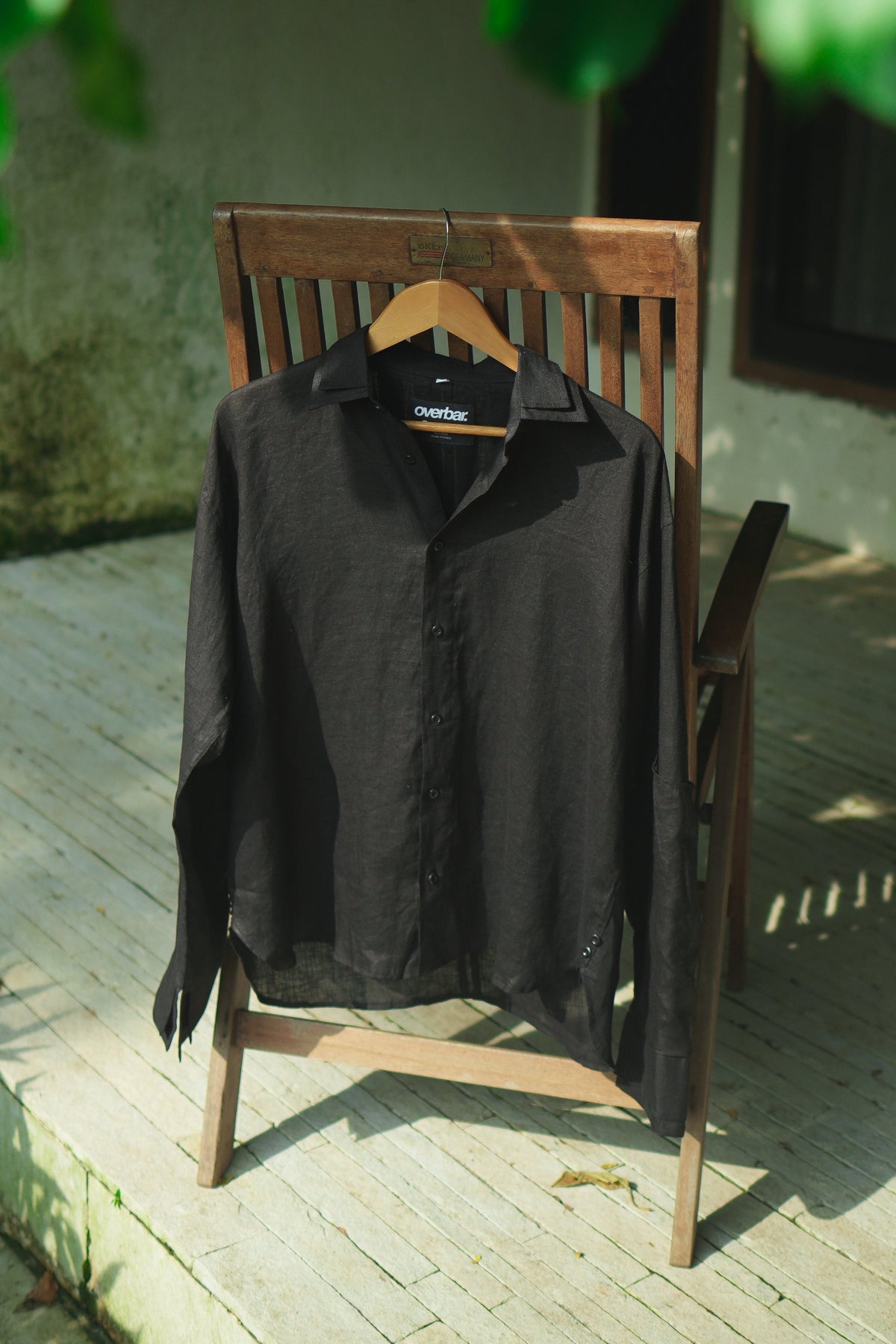 Black Linen Shirt