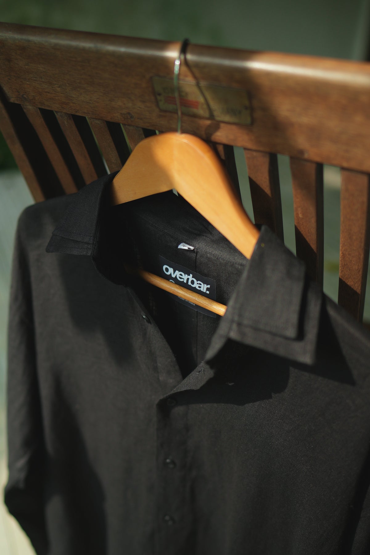 Black Linen Shirt