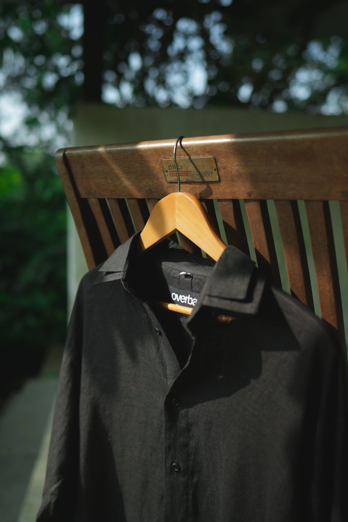 Black Linen Shirt