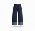 Half & Half Indigo Jeans