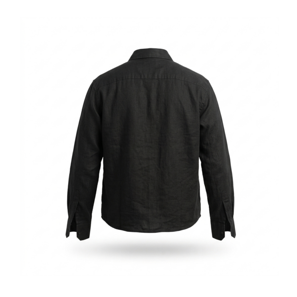 Black Linen Shirt