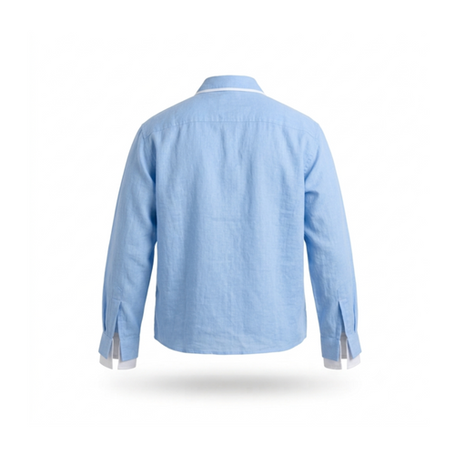 Blue Linen Shirt